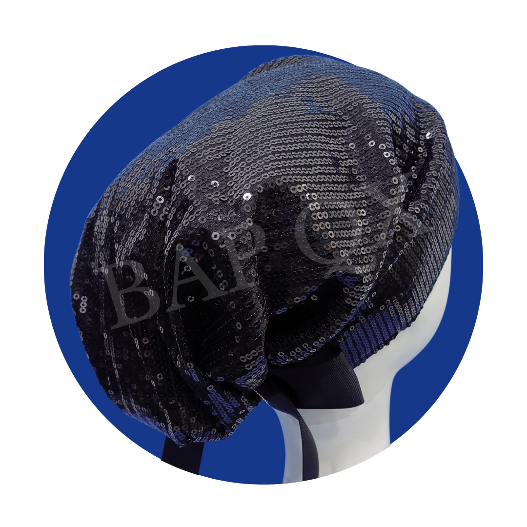 Gorro Negro Lentejuela