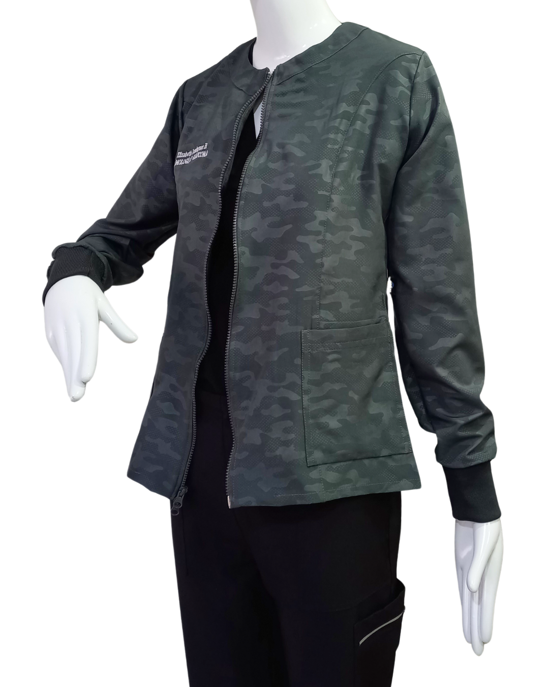 Saco quirúrgico/Cubrepolvo camuflaje para mujer