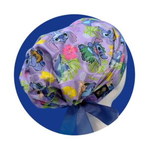 Gorro Stitch Aloha Lila