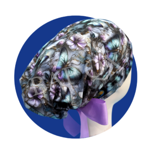 Gorro Flores y Mariposas FM01